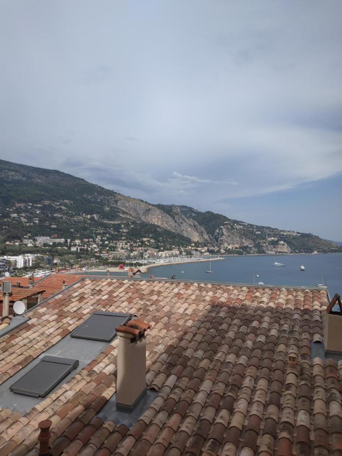 Joli Studio Vue Mer, Vieille Ville Menton Eksteriør billede