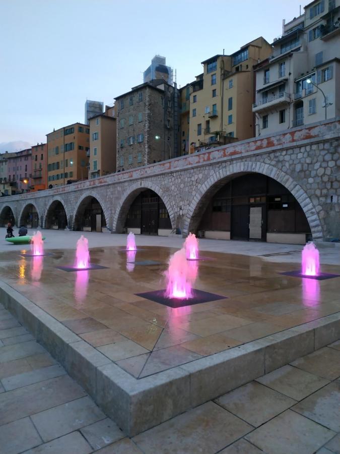 Joli Studio Vue Mer, Vieille Ville Menton Eksteriør billede
