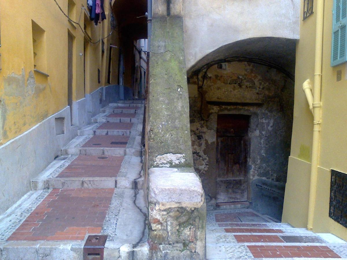 Joli Studio Vue Mer, Vieille Ville Menton Eksteriør billede